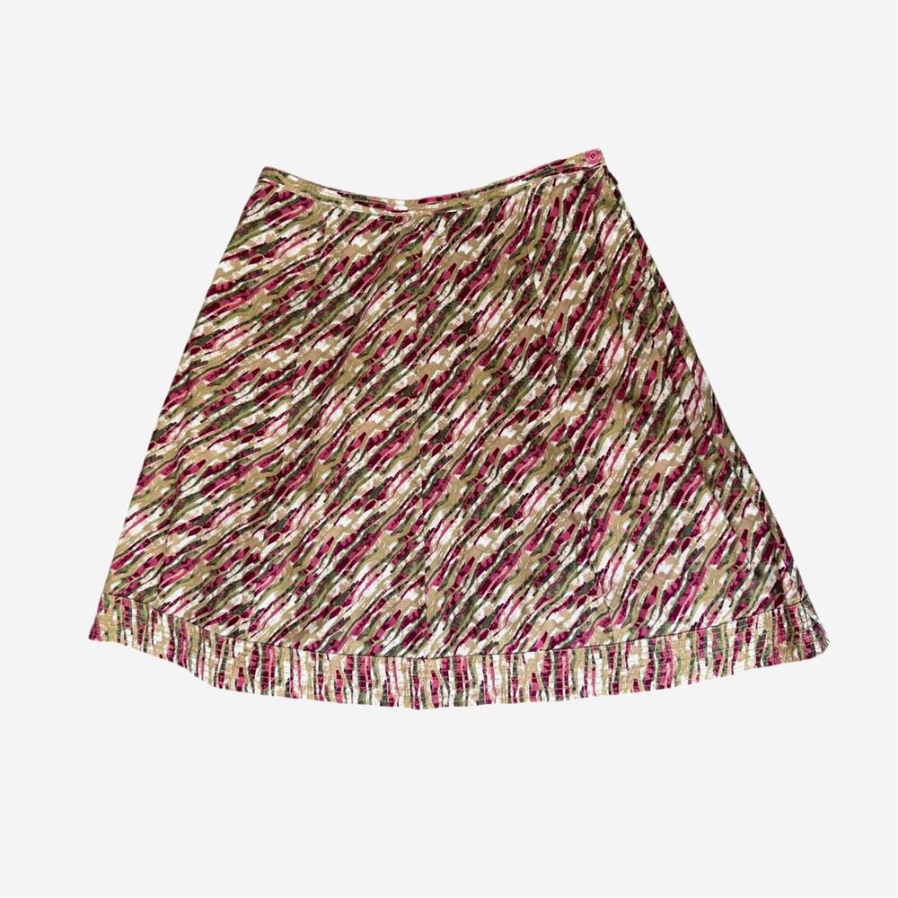 Royal Robbins Vintage 90s/Y2K Abstract Print Skirt Size 8